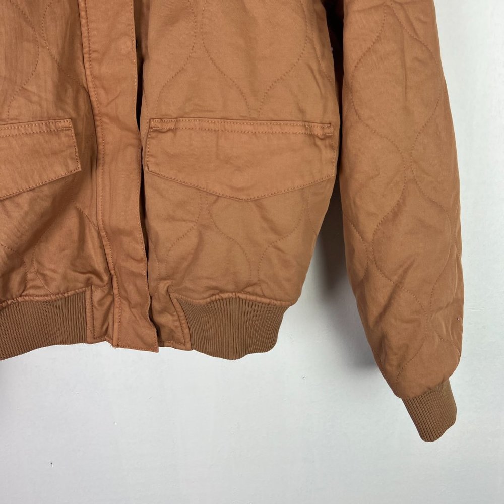 NWT Universal Thread Quilted Utility Jacket Tan Plus Size XXL NEW - Picture 5 of 14